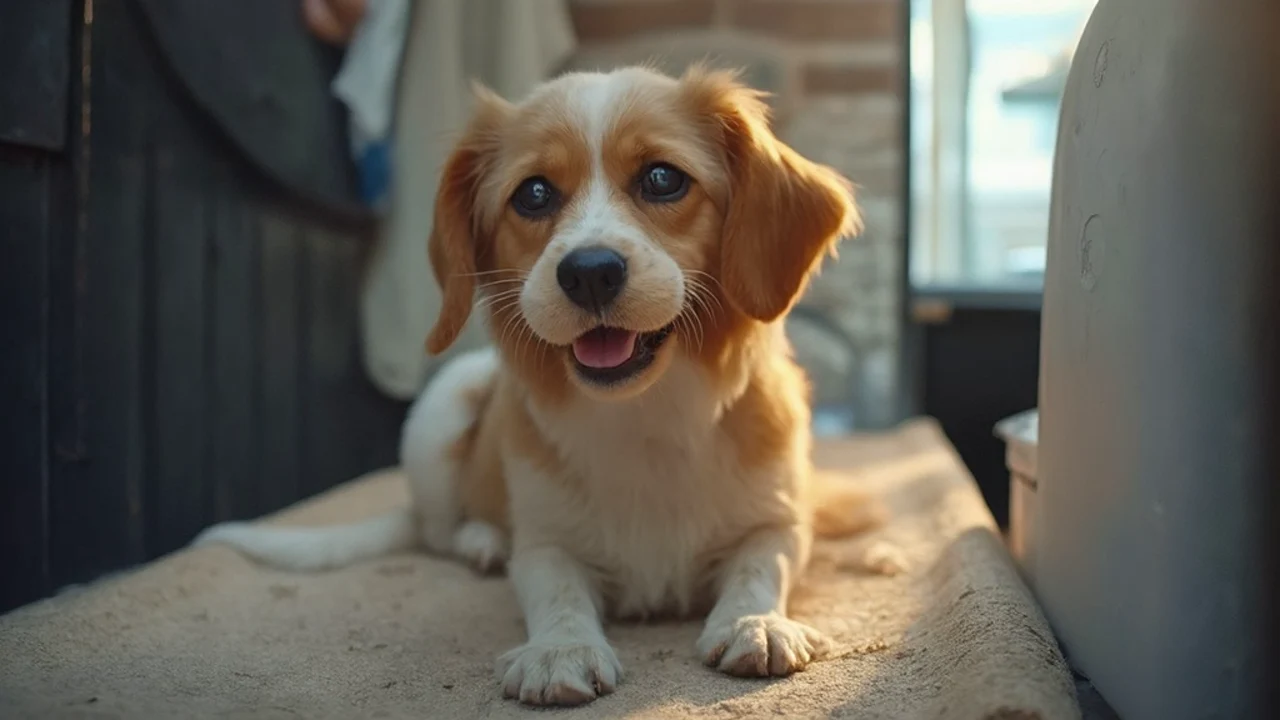 Beagle before grooming