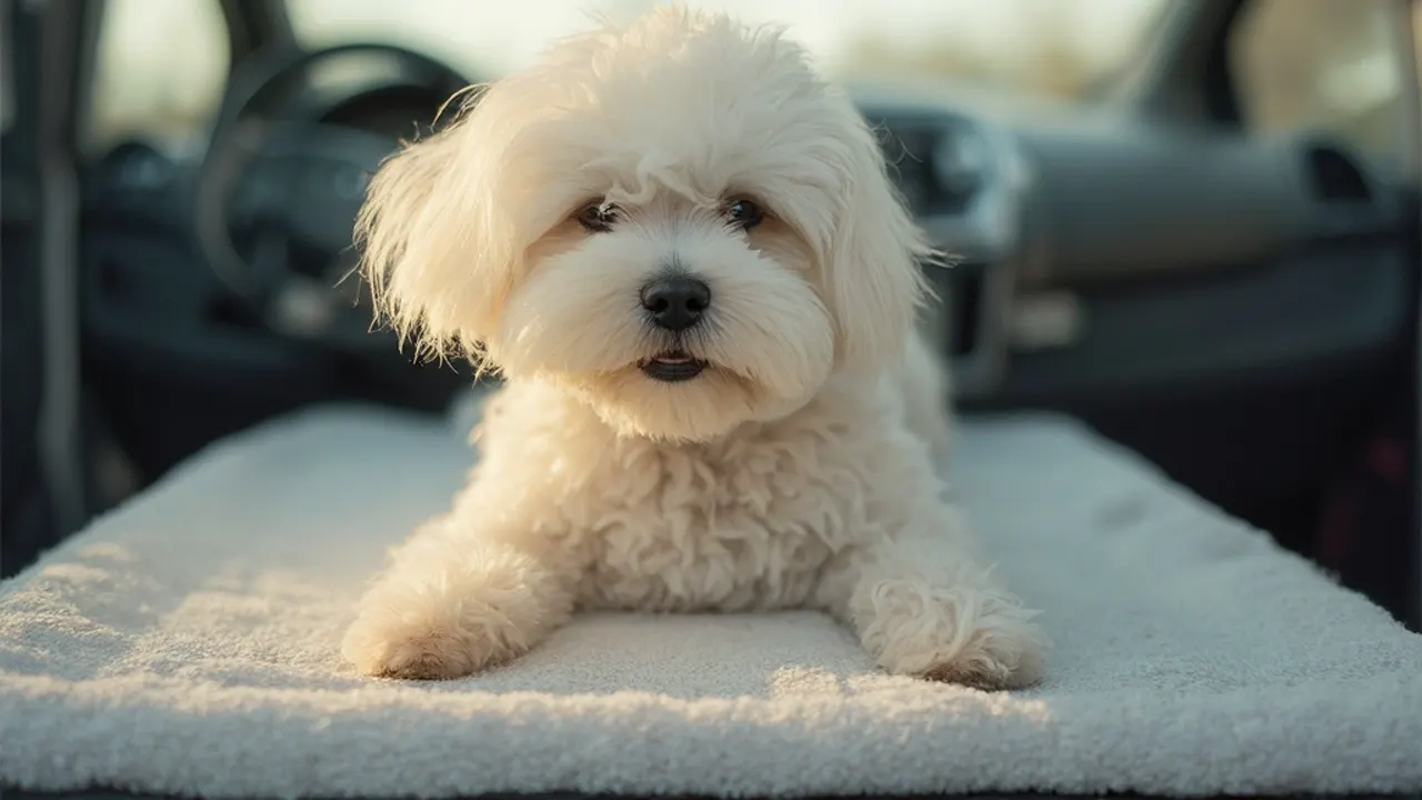 Bichon Frise after grooming