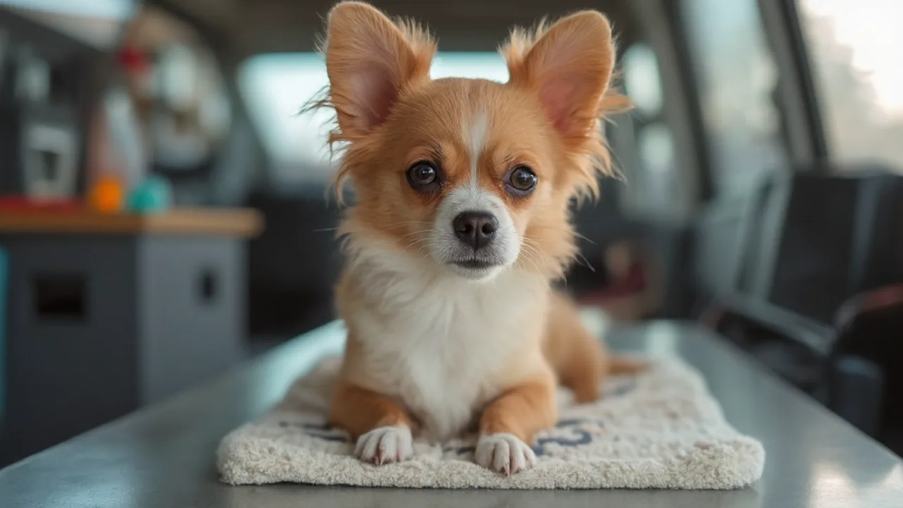 Chihuahua before grooming