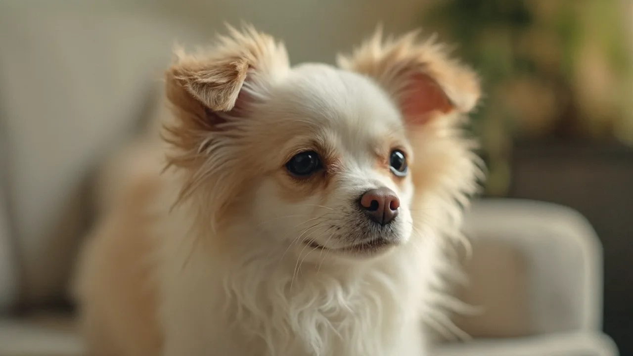 Chihuahua before grooming