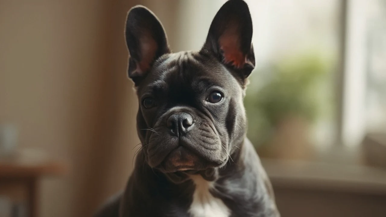 French Bulldog before grooming