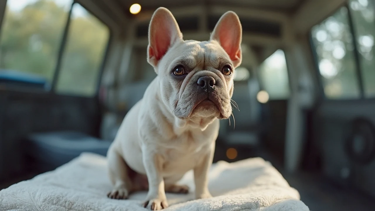 French Bulldog before grooming