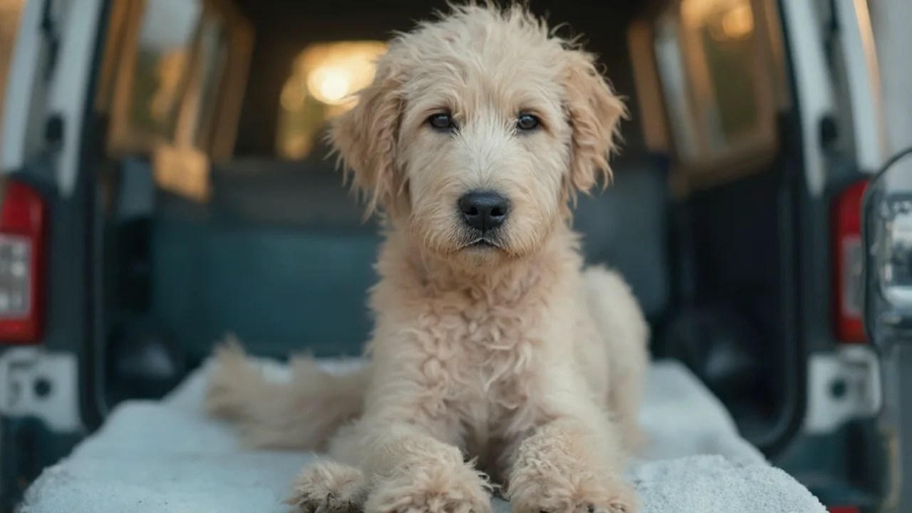 Great Dane before grooming