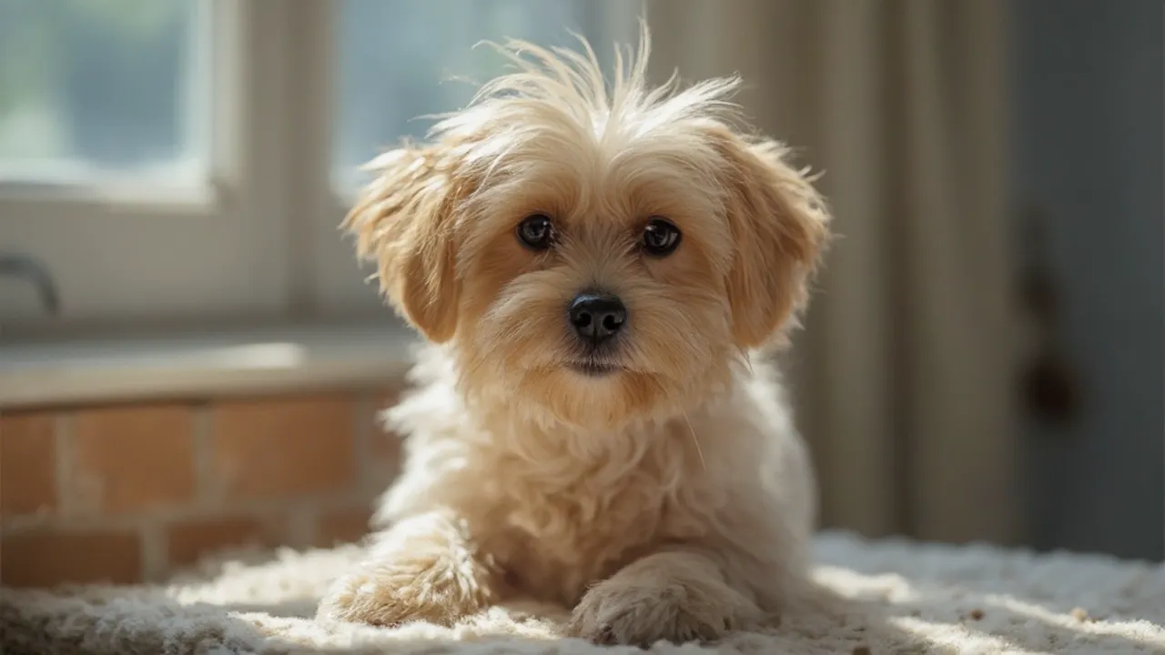 Havanese after grooming