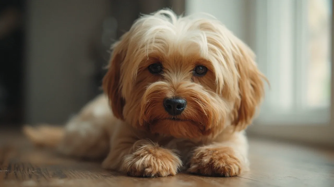 Havanese after maintenance trim grooming