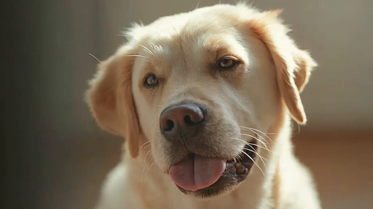 Labrador Retriever after grooming