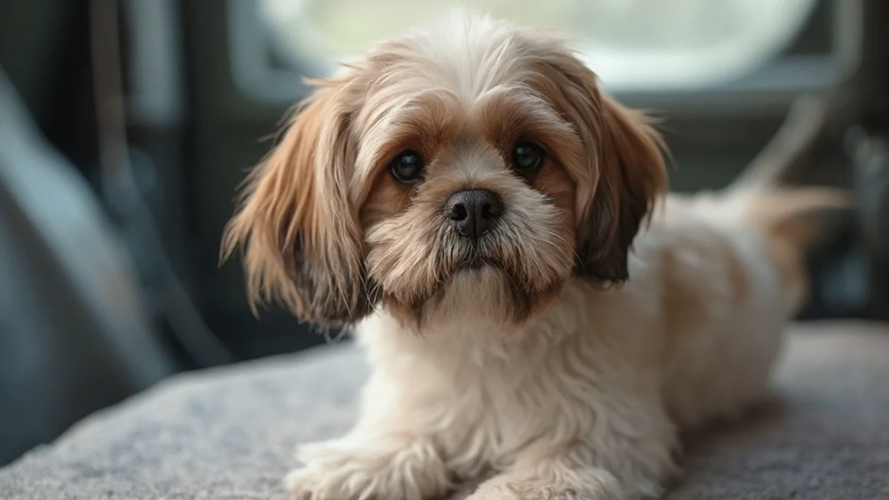 Shih Tzu before grooming