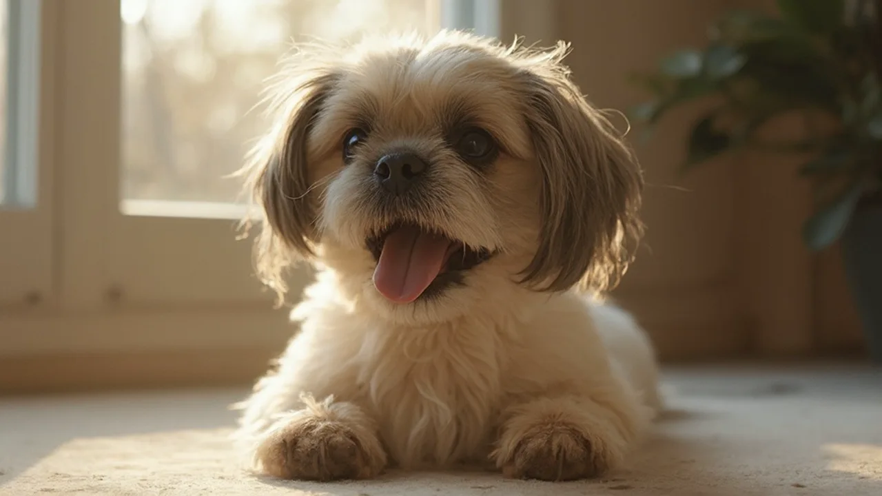 Shih Tzu before grooming