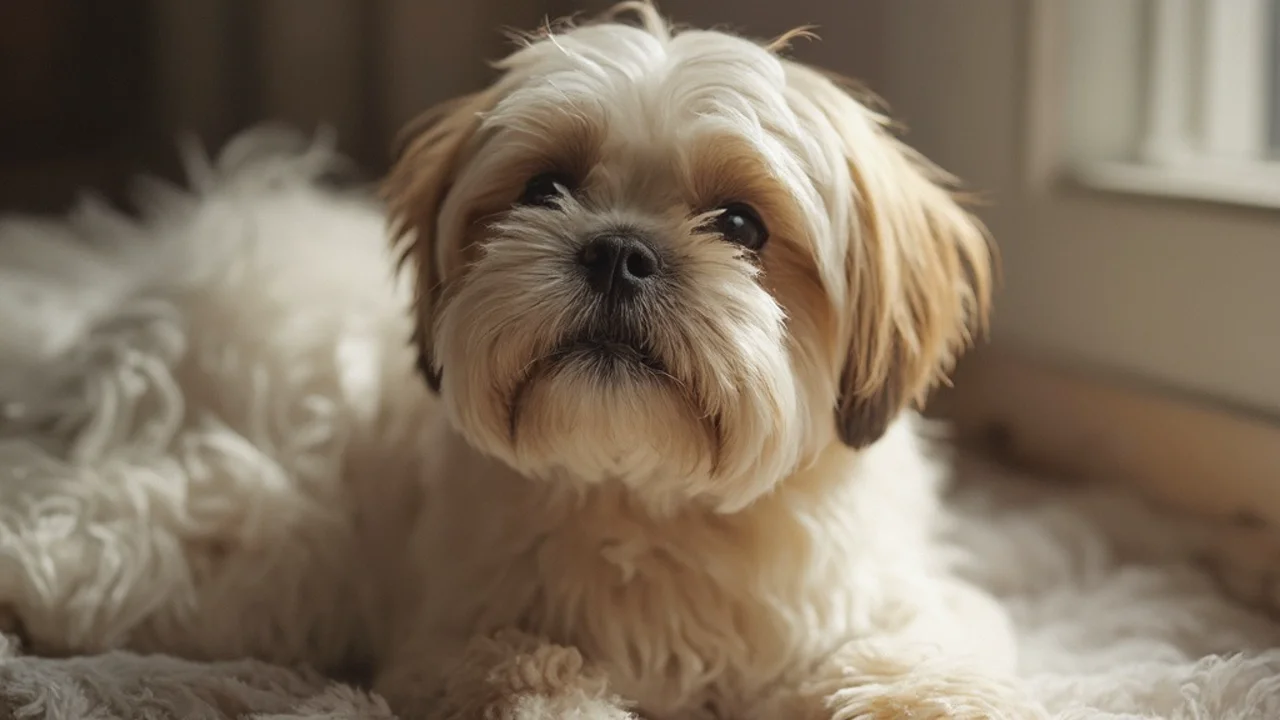 Shih Tzu before grooming